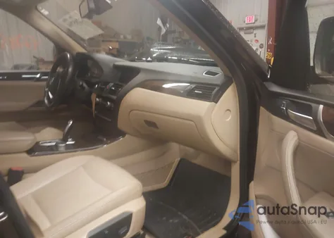 2016 BMW X3 xDrive28I из США, поврежденный, VIN 5UXWX9C53G0D68329